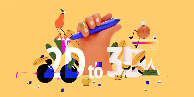 موشن گرافیک-دوبعدی-یا-سه‌بعدی-